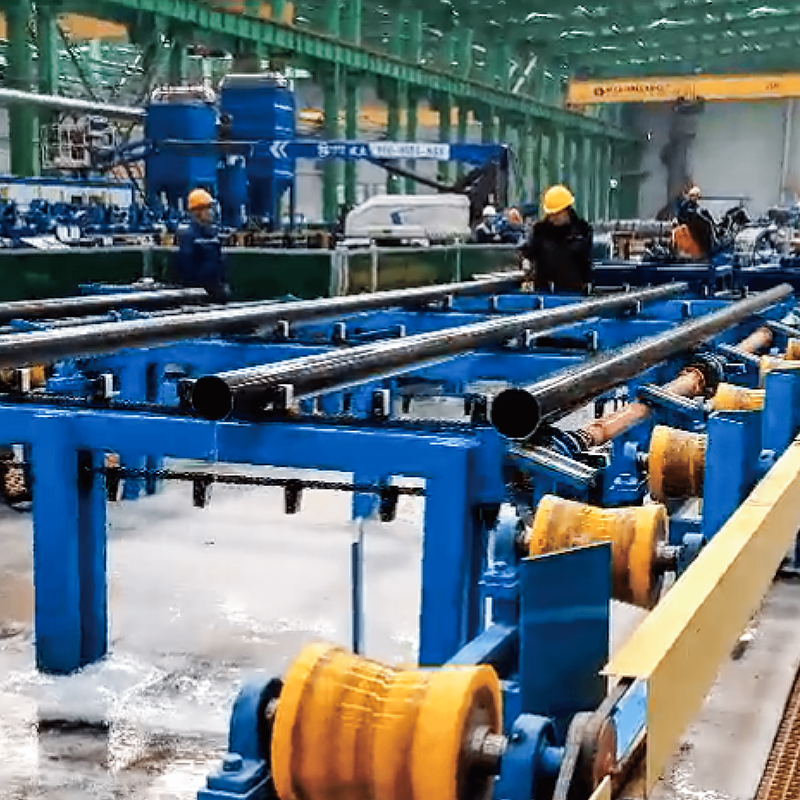Machine de broyeur de tubes HG219 ERW par rouleau partagé