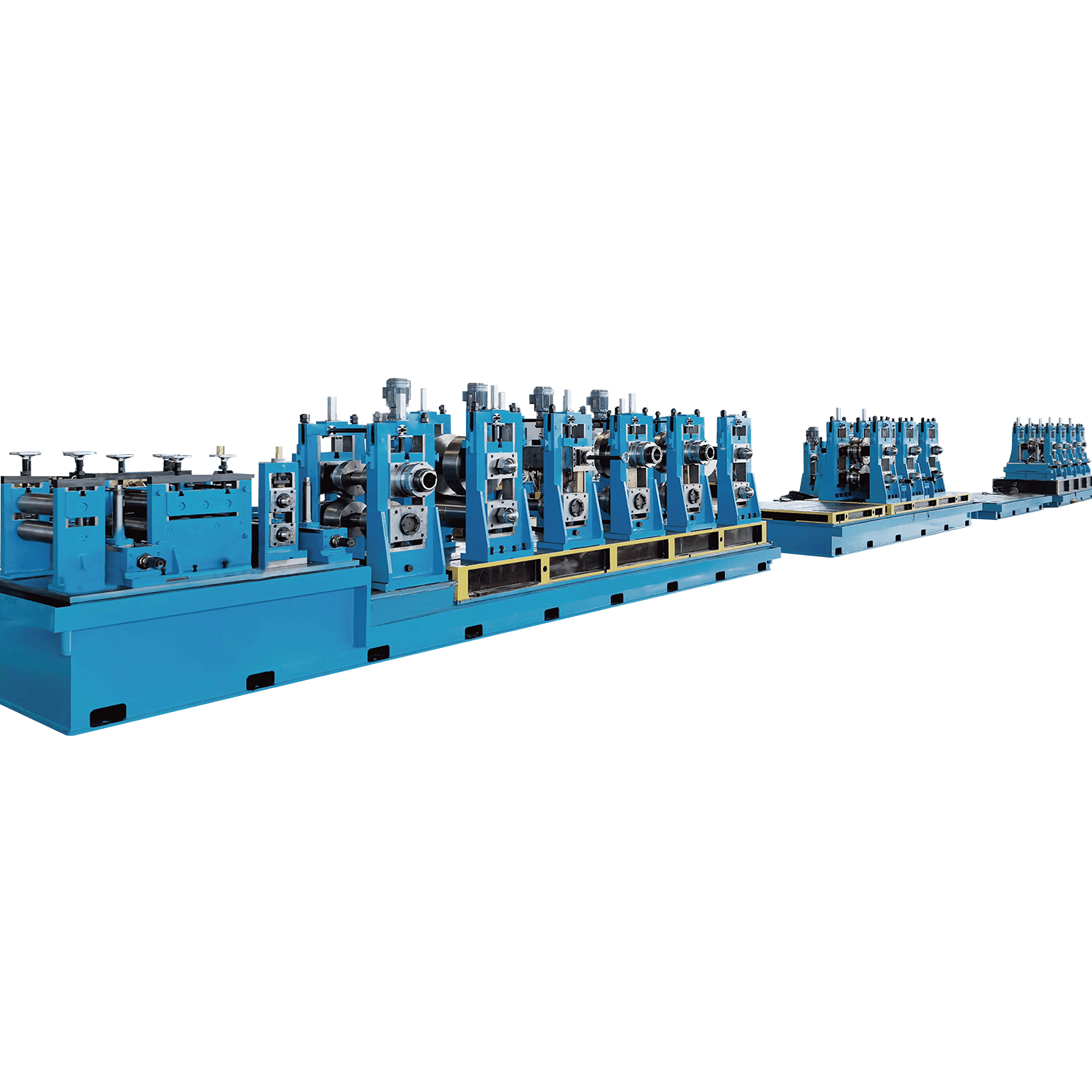 Machine de broyeur de tubes HG219 ERW par rouleau partagé