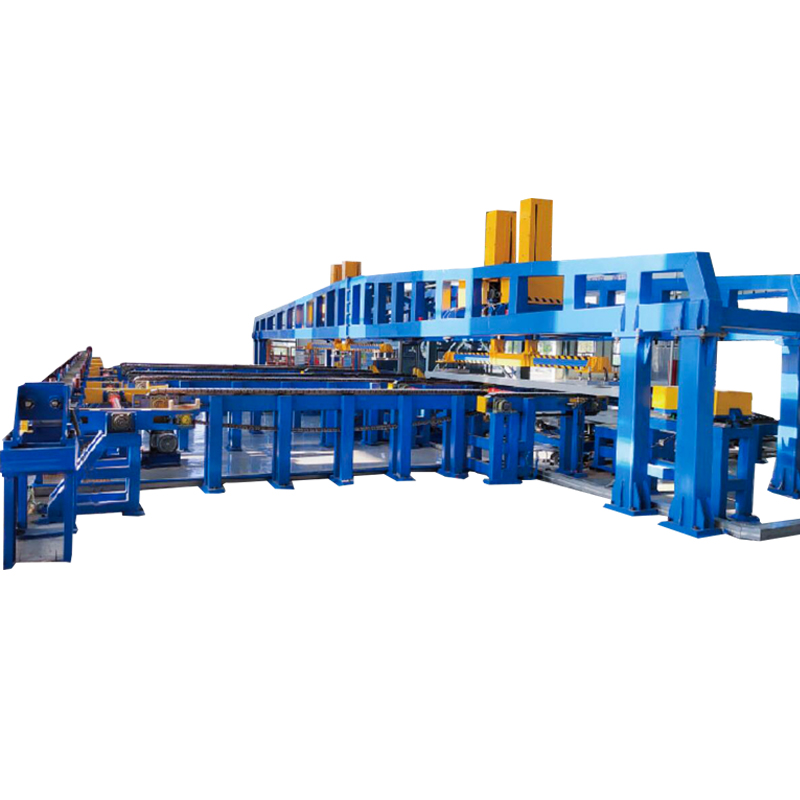 Machine d'empilage et de cerclage de tubes